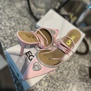 Diamonte heart heels (EGO OFFICIAL)